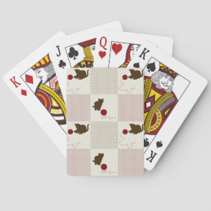 Kittens Backgrounds Playing Cards