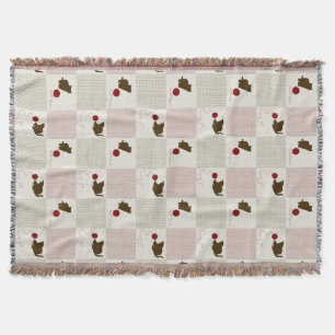 Kittens Backgrounds Throw Blanket