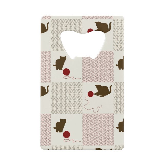 Kittens Backgrounds Wallet Bottle Opener (Front)