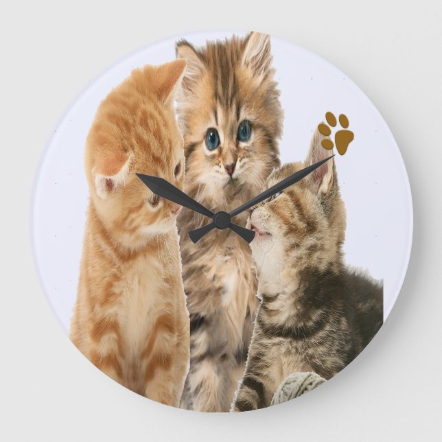 kittens clock (Front)