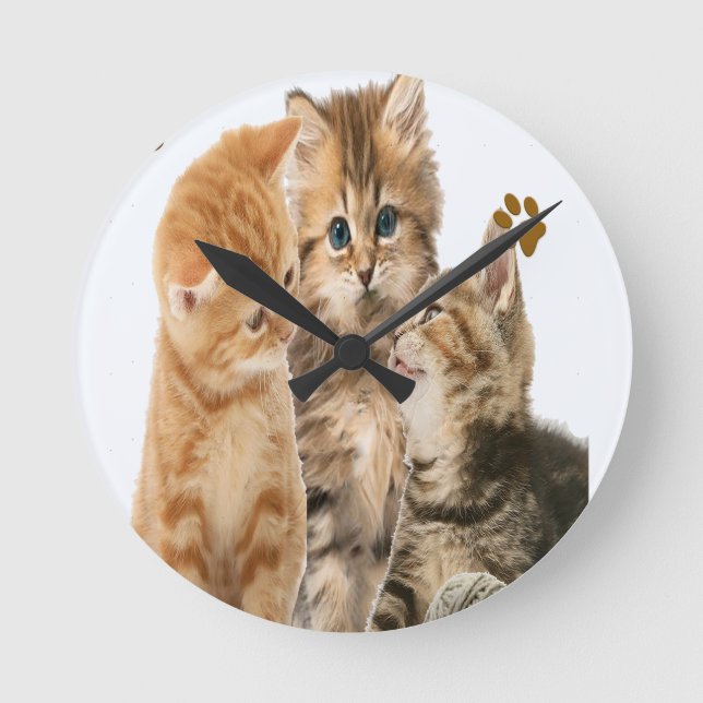 kittens clock (Front)
