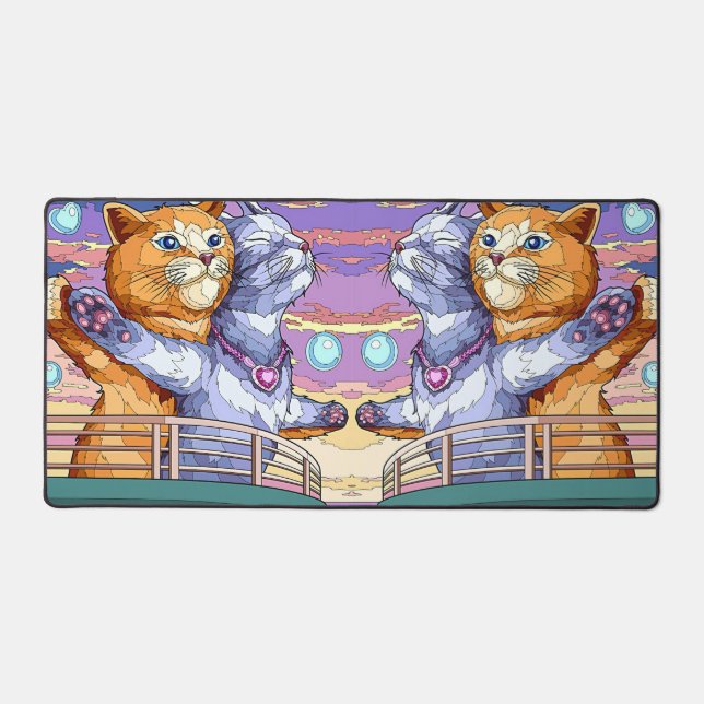 Kittens Desk Mat (Front)