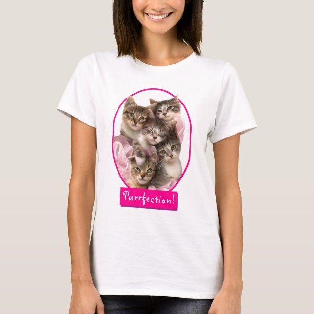Kittens in Tutus T-Shirt (Front)