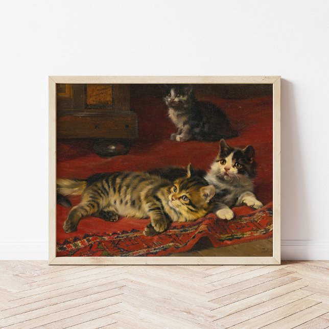 Kittens | Julius Adam the Younger Poster (Creator Uploaded)