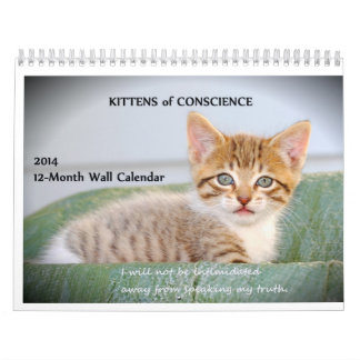 Kittens of Conscience Calendar