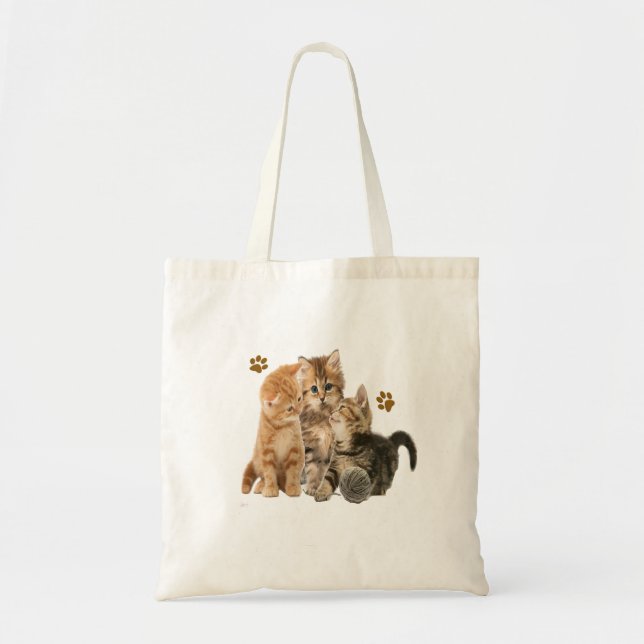 Kittens products tote bag (Front)