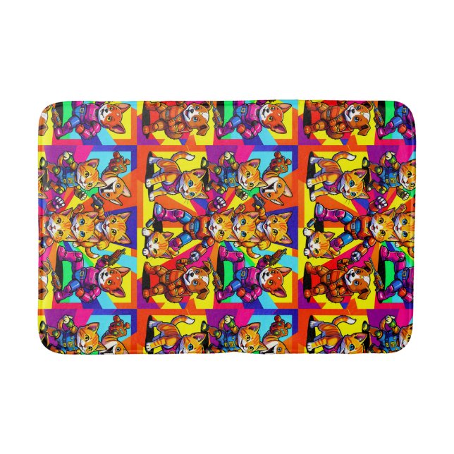 Kittens - Puppies  Bath Mat (Front)