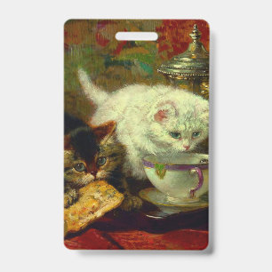 Kittens Tea Party Badge