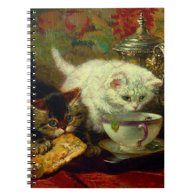 Kittens Tea Party Notebook (Front)