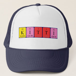 Kitti periodic table name hat