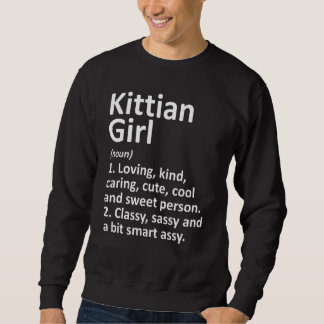 Kittian Girl Saint Kitts And Nevis Country Roots Sweatshirt