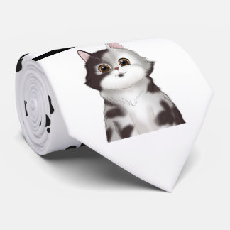 Kitties & Black Paws Necktie