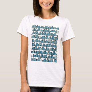 Kitties Don't Make Me Blue T-Shirt