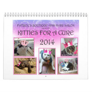 KITTIES FOR A CURE CALENDAR 1 2014