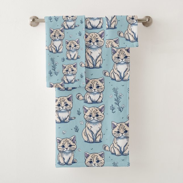 Kitties Kittens Chats en Motif sans marque (En situation)