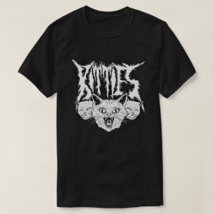 Kitties - Metal Style T-Shirt