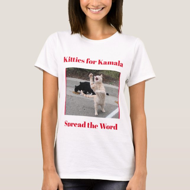 Kitties pour Kamala T-Shirt (Devant)