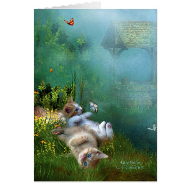 Kittty souhaite ArtCard (Devant)