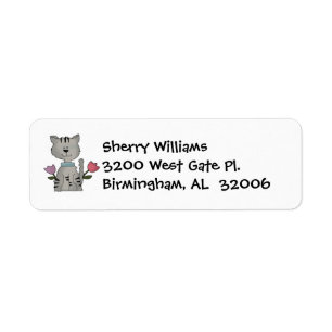 Kitty Address Labels