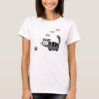 Kitty and Mousie Love T-Shirt