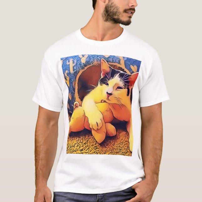 Kitty and Mr. Piggy T-Shirt (Front)