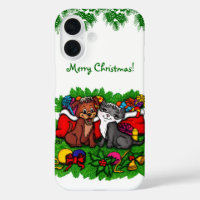 Kitty and Puppy , Happy XMas