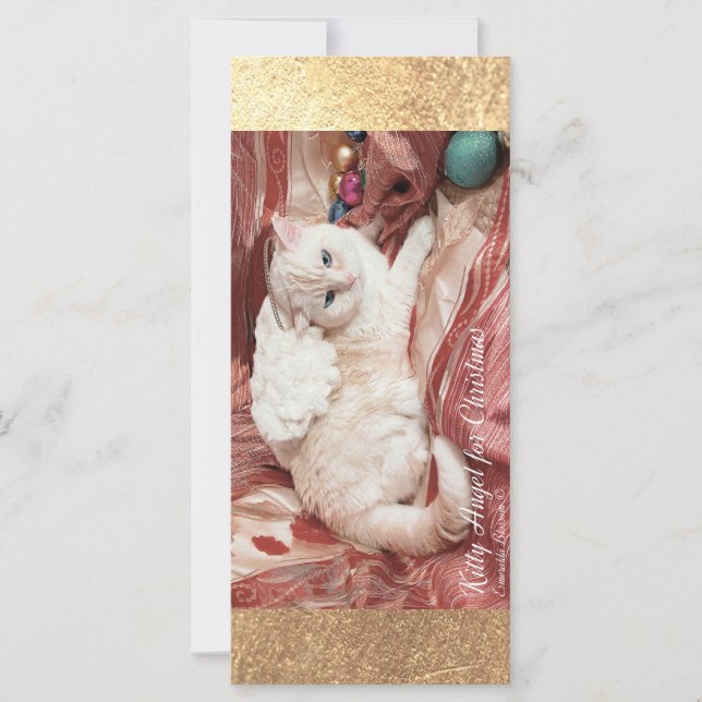 Kitty Angel for Christmas Card (Front)