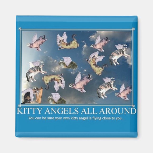 Kitty Angels all around Magnet (Front)
