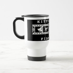 Kitty Appeal & Film Reels Commuter Mug