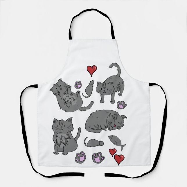 kitty apron (Front)