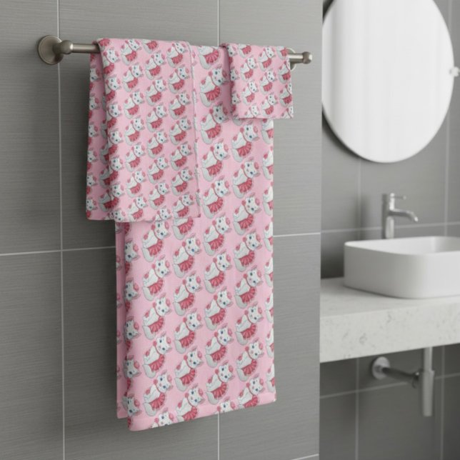 Kitty Bath Towel Set (Creator Uploaded)