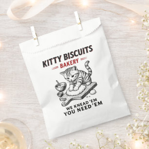 Kitty Biscuits Bakery Favour Bag