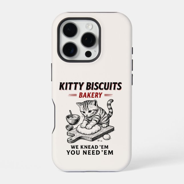 Kitty Biscuits Bakery iPhone Case (Back)