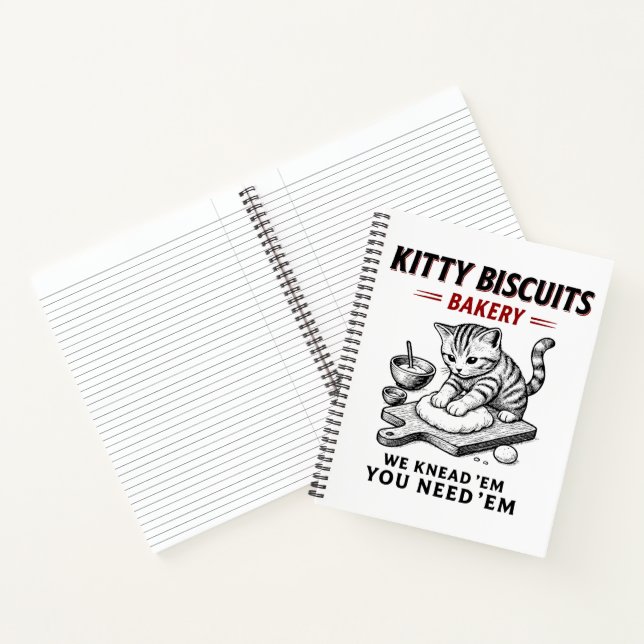 Kitty Biscuits Bakery Notebook (Inside)