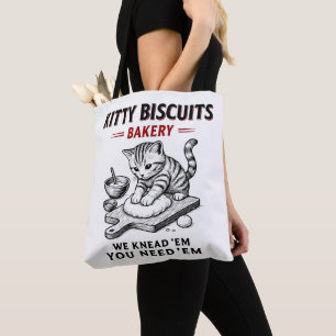 Kitty Biscuits Bakery Tote Bag