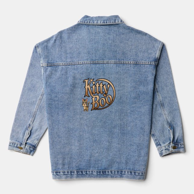 kitty boo denim jacket (Back)