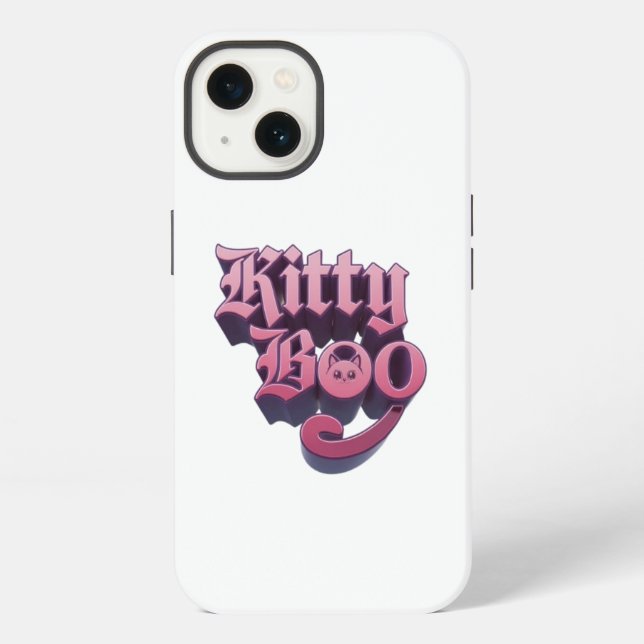 kitty boo iPhone case (Back)