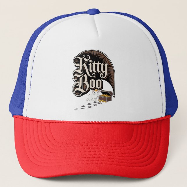 Kitty Boo Trucker Hat (Front)