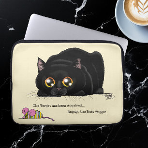 Kitty Butt-Wiggle Laptop Sleeve