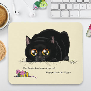 Kitty Butt-Wiggle Mouse Pad
