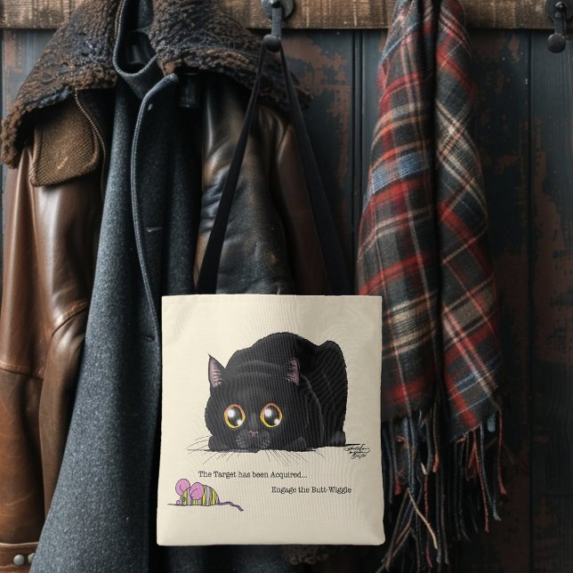 Kitty Butt-Wiggle Tote Bag (Creator Uploaded)