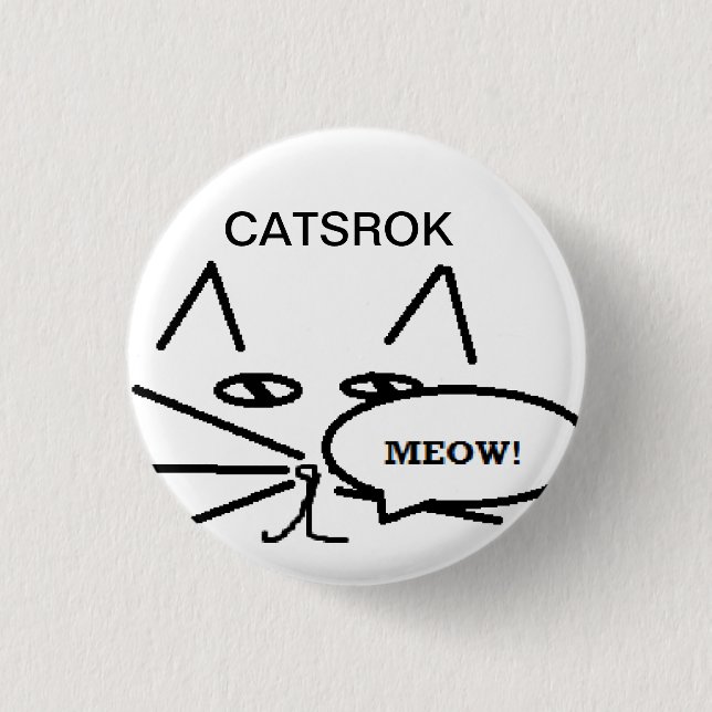 Kitty Button (Front)