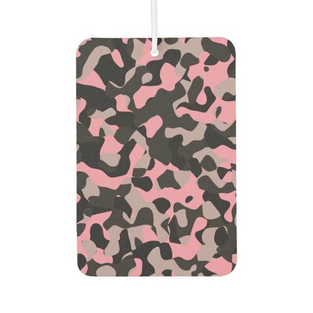 Kitty Camo Air Freshener (Front)