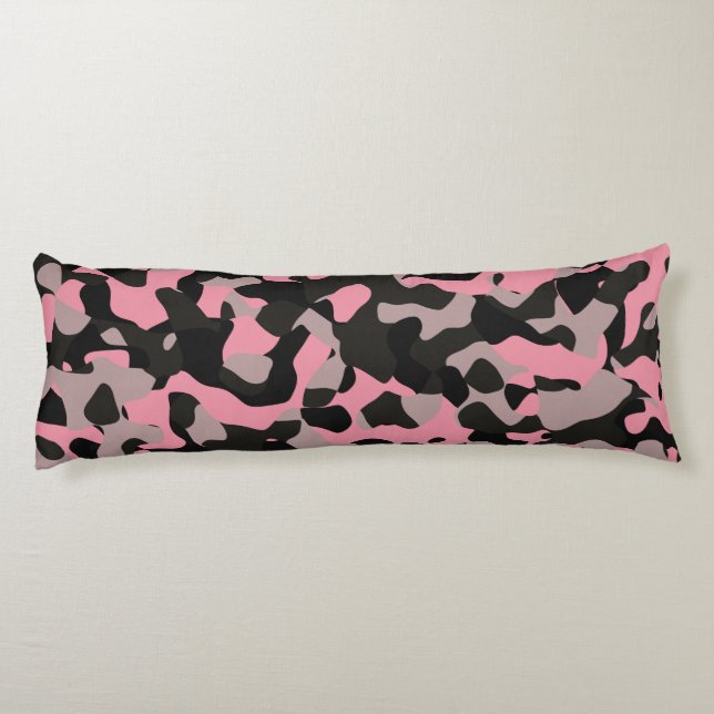Kitty Camo Body Pillow (Back)