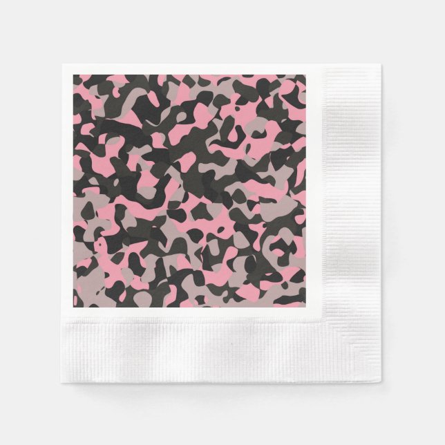 Kitty Camo Napkin (Front)