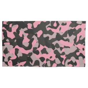 Kitty Camo Pillowcase