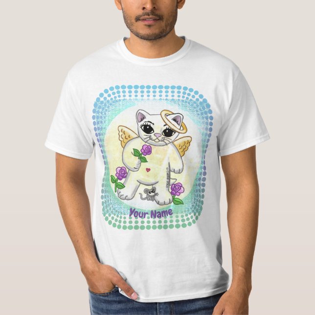 Kitty cat angel  T-Shirt (Front)