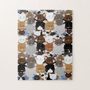 Kitty Cat Conference Jigsaw Puzzle