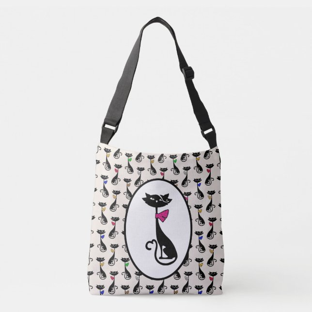 Kitty Cat Crossbody Bag (Front)