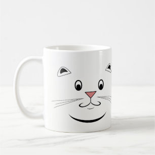 Kitty Cat Face Coffee Mug